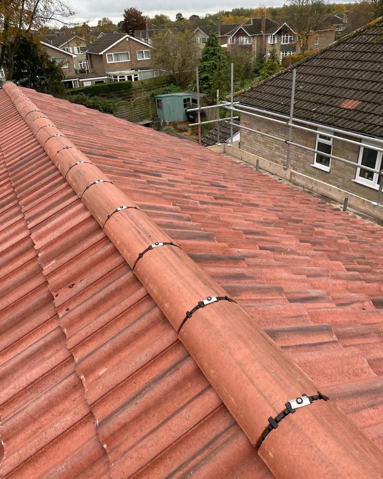 Dry ridge system installation